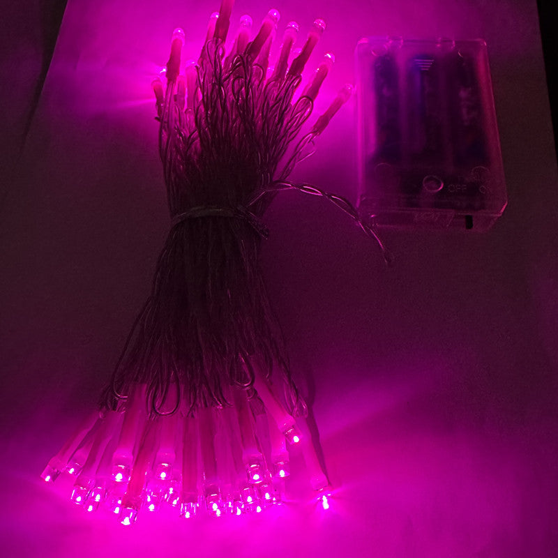 Creative Gypsy LED light string battery box colorful string lights wedding Christmas day outdoor LED decorative light string