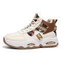 2026 spring new men's breathable high-top sneakers, trendy versatile chunky sole casual dad shoes for men