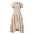 D514 women's foreign trade summer  fashionable high-waisted elegant party maxi dress - evening gown african style