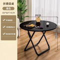 Full table set, 80cm round, black