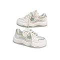 K-style sports women's shoes new arrival2026 popular women's shoes ins trendy thick sole sneakers niche style american retrowhite shoes