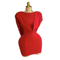 Fashion cross-border women's clothing  summernew arrivalelegantsense of designbackless dresssilm hip-covering shortdress