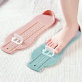 Newborn foot measuring device, baby foot length measurer, kids' shoe buying tool, baby home use protractor foot measuring device