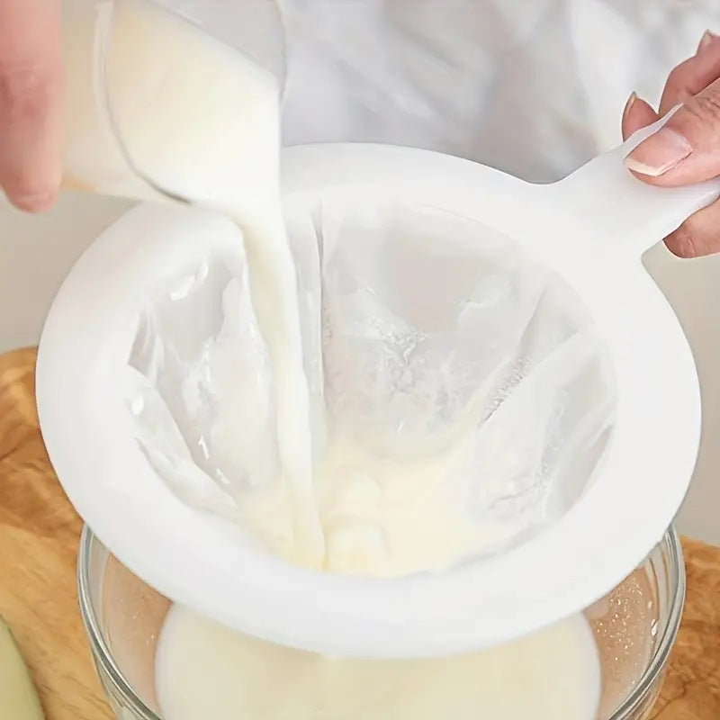 soy milk filter for home ultra-fine juice filter separator filter slag kitchen colander filter spoon