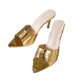 2026 summer new arrival: plus-size korean style stiletto heel slides - women's open-toe thong sandals, fashionable high-heeled slides for outdoor wear