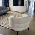 Scandinaviancasual modern sherpa single sofa designer accessible luxury living room balcony small apartment whitecasual chair