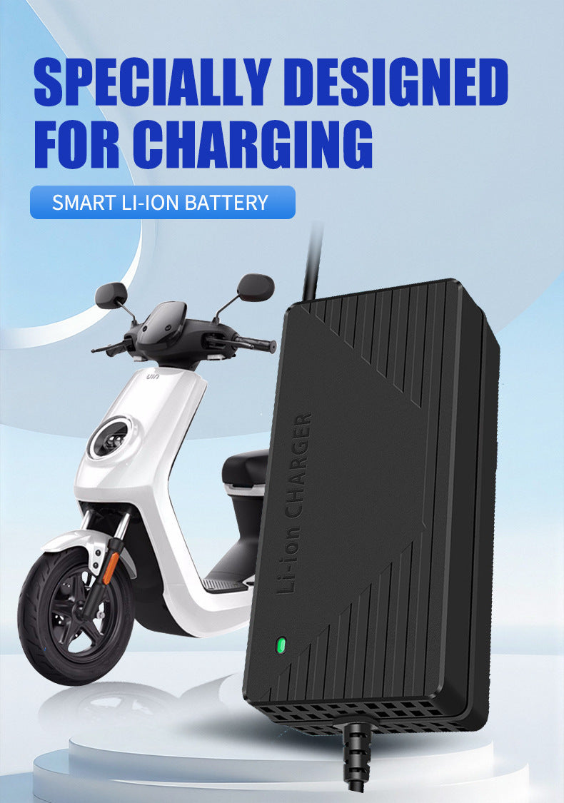 48v5a lithium battery charger 60v72v5a ternary lithium iron phosphate lithium high power intelligent fast charging charger