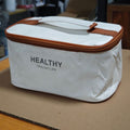 316 stainless steel double-walled insulated lunch box with dividers, microwaveable plastic food container