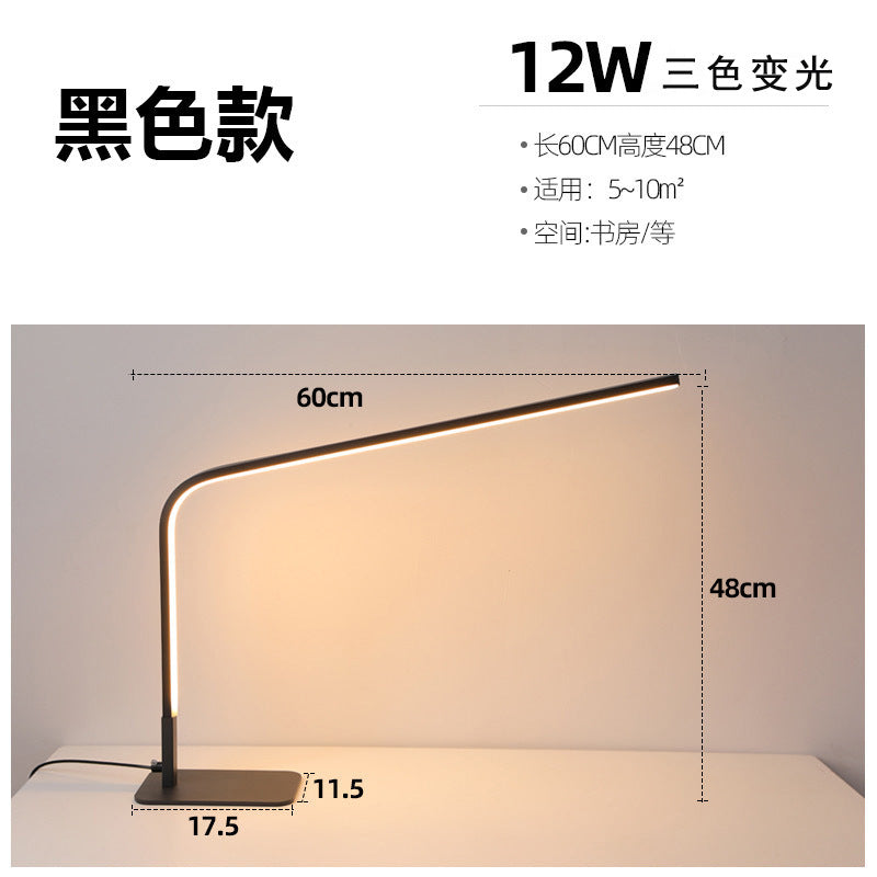 Led desk lamp - reading, studying, and homework lighting - eye protection for students and kids - perfect for dorms and desks