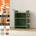 Solid wood bookcase, multi-tier book storage shelf, dustproof kindergarten bookshelf, children's student bookshelf, small storage rack