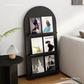 Bookshelf newspaper rack floor-standing popularins style simple creative impurity rack multi-layer decorative display rack