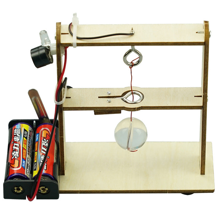 Science experiment DIY children's natural disaster earthquake alarm small production physics technology handmade set