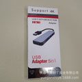 Usb 3.0 hub with tf card & sd card reader - multi-interface, high-speed, portable for laptops and pcs