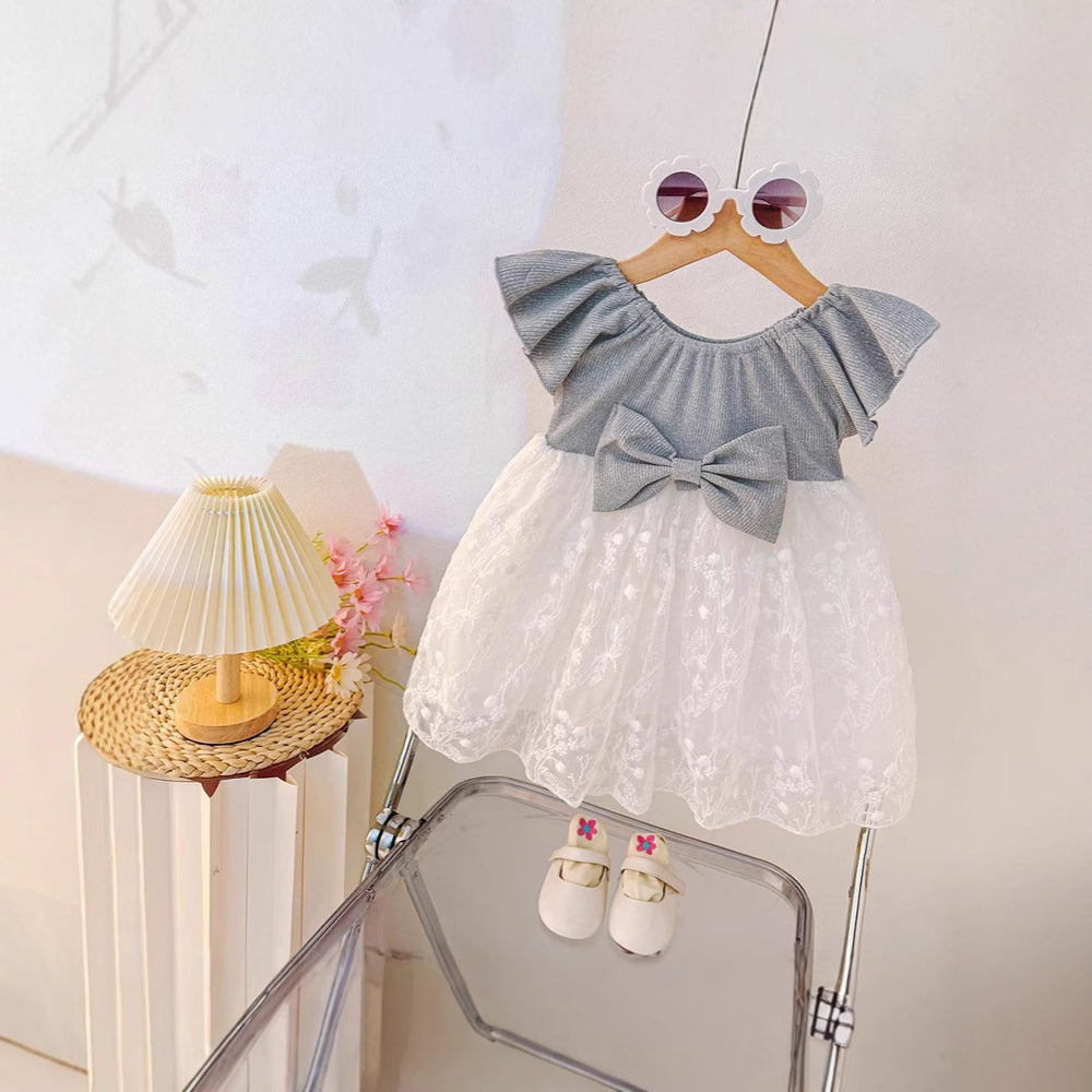 Summer children's dress, baby girl princess style, chic tulle dress, formal gown, tutu skirt, cute baby girl skirt