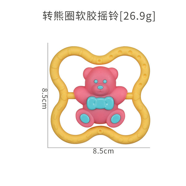 Cross-border export  soothing toys infant rattle toys toothpaste educational early education baby grasp