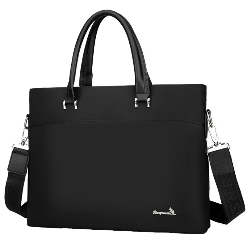 New messenger bag bag work leisure handbag Oxford cloth simple men's bag large capacity business briefcase men's