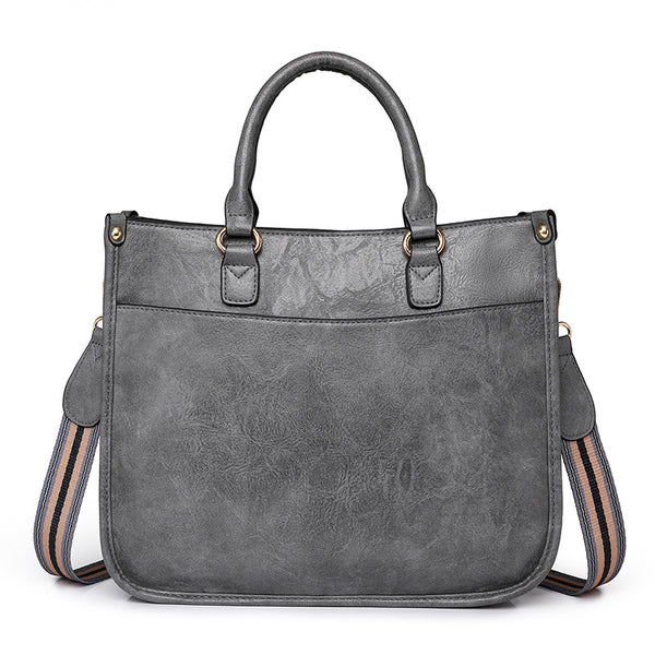 Cross-border bags bags women's tote bags new casual retro portable tote bags fashionable versatile shoulder messenger bags