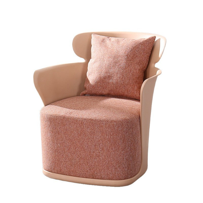 Influencer-approved creative home nordic light luxury single sofa chair, casual seating, small apartment living room backrest armchair