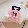 【sweatshirt collection】girls' sweatshirt - new spring/autumn cartoon long sleeve fashionable and stylish casual top for little girls