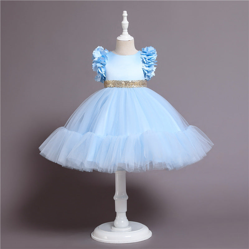 Ebay   girls' princess tutu dress, korean style children's wedding dress, cross-border kids' formal wear