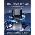 Car air freshener center console metal diffuser - premium business grade odor eliminator - in stock - auto accessories
