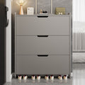 Ultra-thin flip-top shoe cabinet, modern minimalist design, perfect for small apartments. entryway console with concealed handles, multi-layered dustproof storage shoe rack
