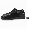 plus size spring autumnew arrivalfashionpolka dot women's shoes  round toe thick heel tie backcasualflats women's wholesale