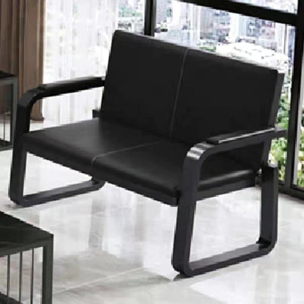 Reception sofa and coffee table set - minimalist style for waiting areas, lounges, and office spaces