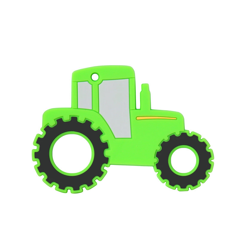 Car Epoxy Toothpaste Food Grade Silicone Teething Toy Baby Teething Grinder Baby Epoxy Dinosaur Bite Glue Play More
