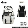 Jeep boys' backpack - new 2026 model for elementary school students (grades 3-6) - lightweight, spine-protecting school bag for girls and boys