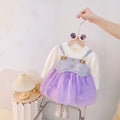 new autumn collection: bestselling long-sleeve dress for girls - stylish children's dress, baby princess gown, tulip skirt