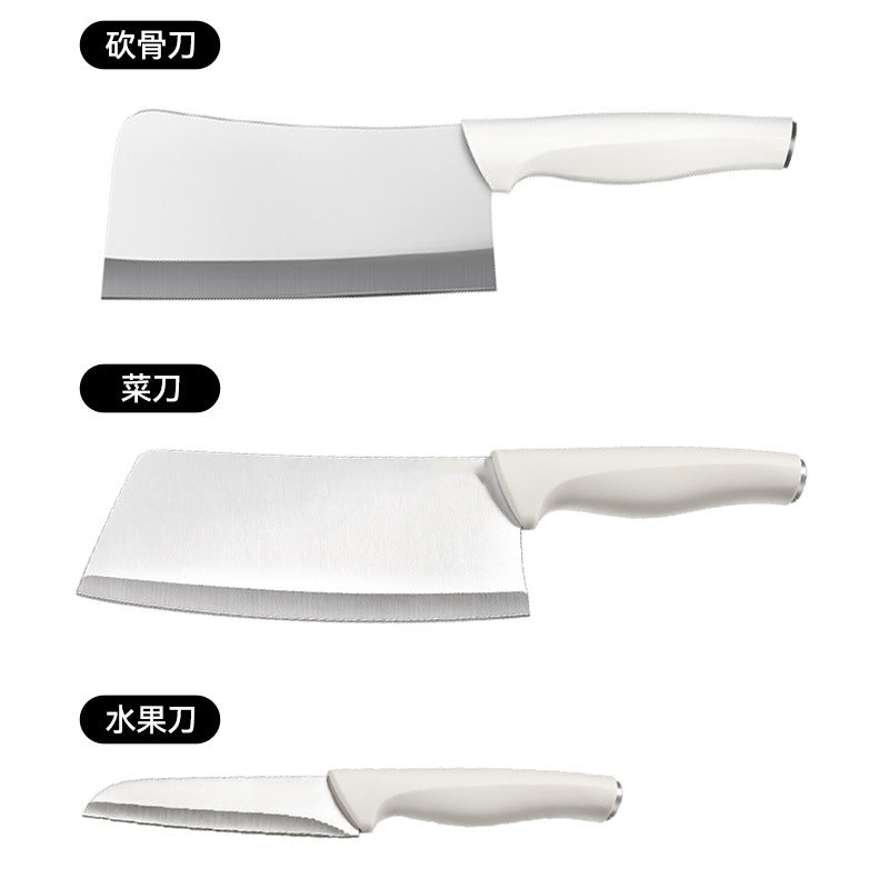Baby food knife, meat slicing knife, women's special kitchen knife, kitchen knife holder suitfor homepopular fruit knife