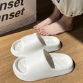 Eva soft sole home slippers - trendy ins style, summer unisex, cloud-like comfort, indoor bath, non-slip, odor-resistant, couple's flip-flops