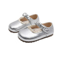 Manufacturer girls' white french style flats -  autumn new collection - soft sole leather shoes for children