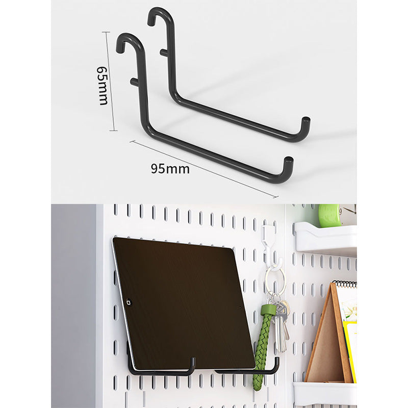 No punching hole board Shelf Kitchen hole board Accessories Storage and finishing Display rack Multifunctional hole board