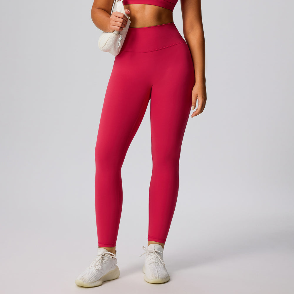European and american new cloud-like fitness leggings for women - high waist, butt-lifting, tight-fitting, quick-drying, breathable, yoga pants for outdoor wear