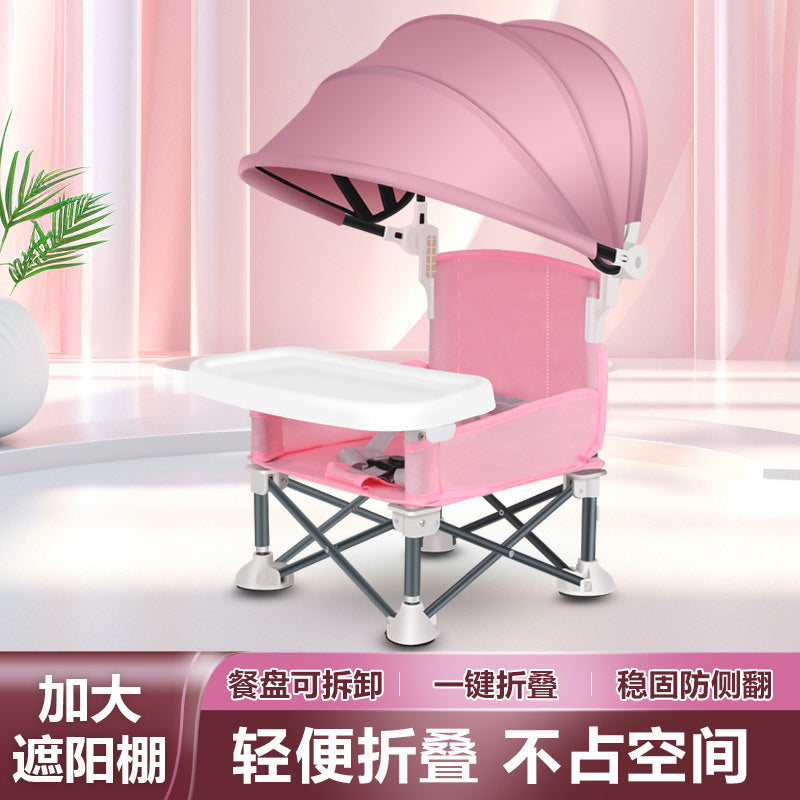 Baby Small Dining Chair Convenient Foldable Children's Outdoor Beach Chair Picnic Dining Chair Camping Chair Baby Seaside Chair