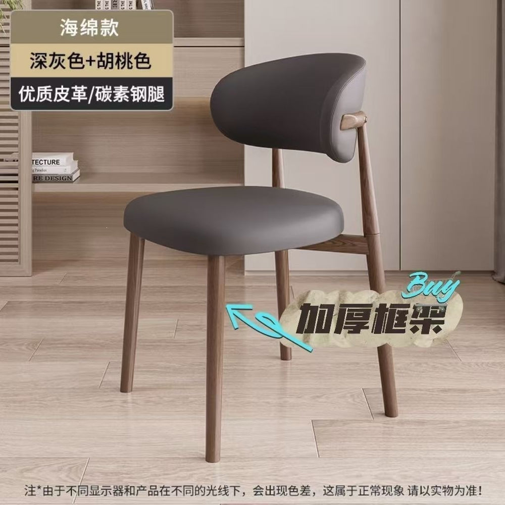 Dining chair training chair backrest stool accessible luxuryclassy rental room dining room italian iron casual training chair no