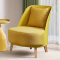 Nordic light luxury sofa chair - designer creative single seater for living room, hotel, b&b, reception, and negotiation
