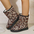 winter new arrivals: plus size leopard print snow boots, sizes 36-42. wholesale available, dropshipping to  &