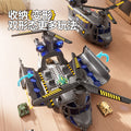Inertial transport aircraft helicopter can store sound and light artificial military model track ejection kids toys for boys