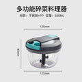 900ml household manual mixer dumpling filling vegetable shredder hand-pulled chili cutting small minced vegetable garlic mincer