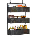 Refrigerator side rack kitchen supplies punch-free plastic wrap storage side wall hanging rack cross-border e-commerce partition