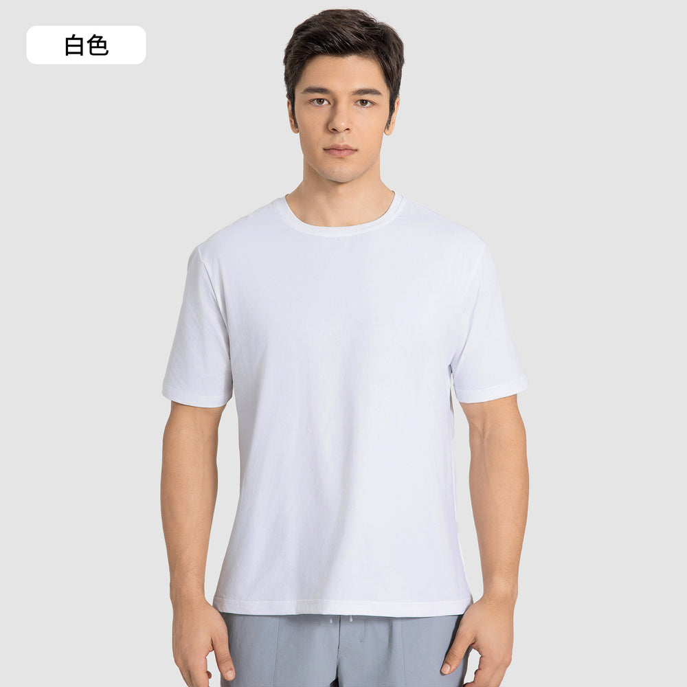 New outdoor quick-dry running & fitness short-sleeve t-shirt for men - summer lightweight, loose fit, versatile activewear top dmt002