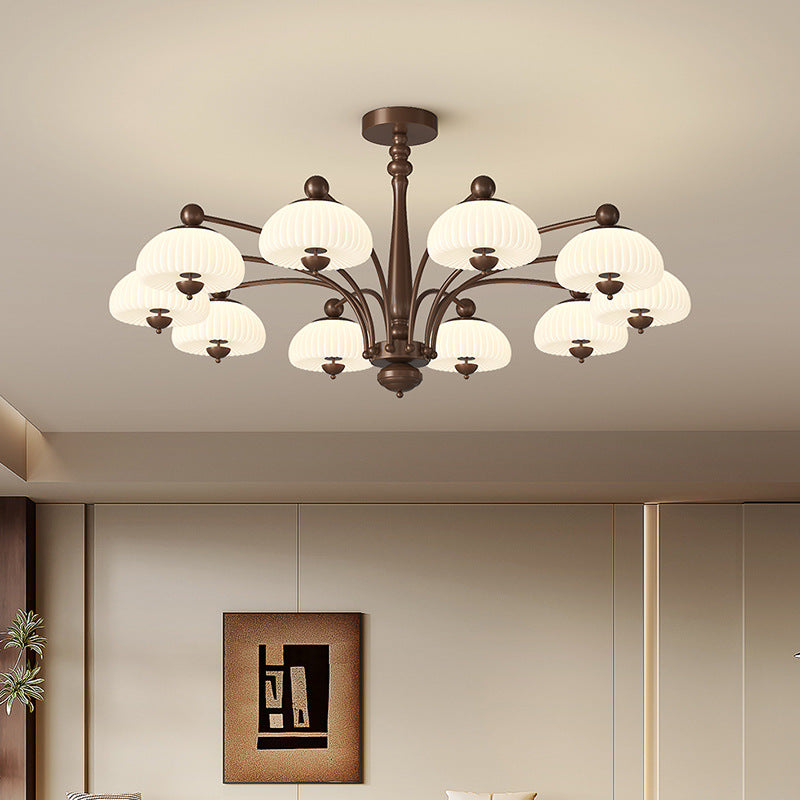 Vintage French medieval style living room chandelier bedroom study American 2025 new full spectrum eye protection hall lamps