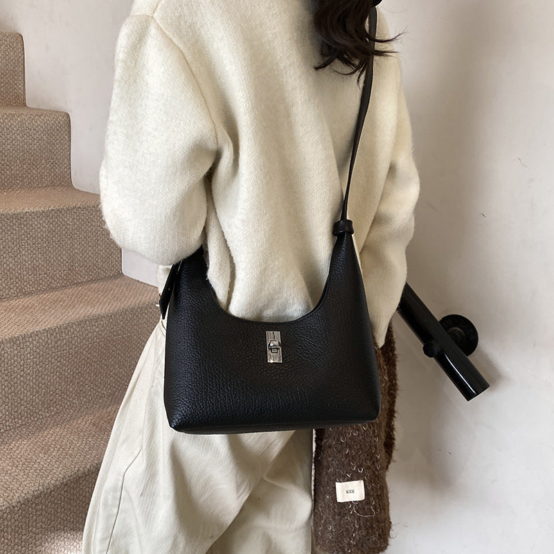 Bags Women's Bags 2025 New Simple Underarm Shoulder Bags Fashion Versatile Handbags Daily Commuter Messenger Bags