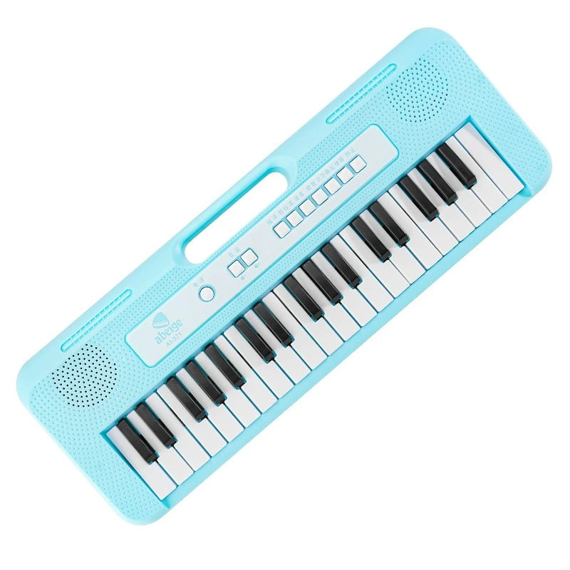 Kids' 37-key electronic keyboard - rechargeable beginner's piano for toddlers - educational musical toy - birthday gift - playable for boys and girls