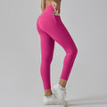 High-strength, barely-there feel, tight-fitting pocket yoga pants. seamless, high-waisted, butt-lifting, tummy-control workout leggings. high-stretch, breathable fitness pants