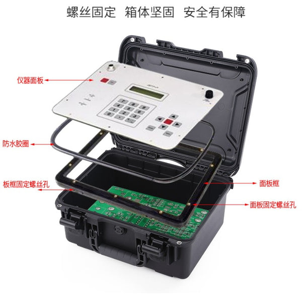 Panel instrument case, with column, can be customized