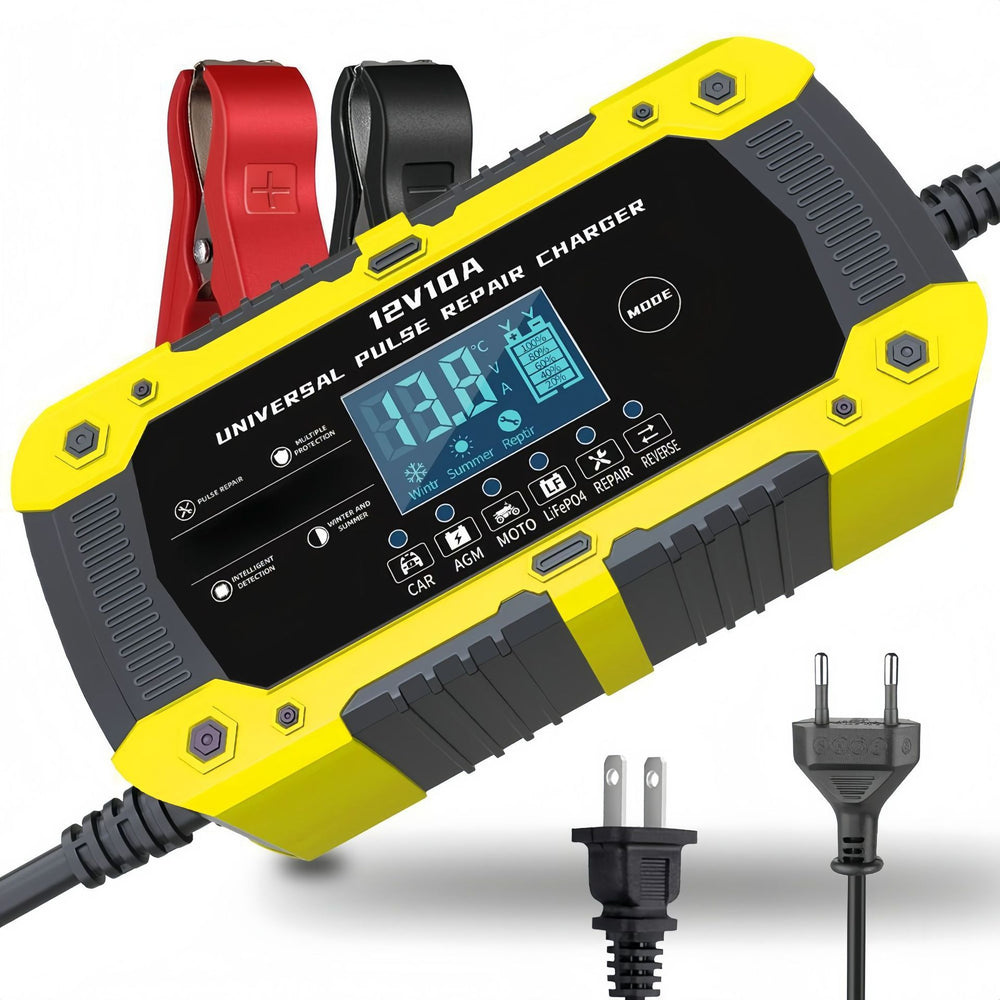 12v15a/24v8a pulse charger 14.6v15a lithium iron phosphate motorcycle car battery charger